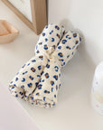 lot de langes en coton motif léopard pour bébé