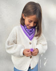 petit-foulard-bandana-violet-oscar-enfant-adulte-bebe-paisley-milinane-automne