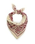 petit-foulard-enfant-bandana-flower-ecru-bordeaux-fleuri-coton-55x55-accessoire-cheveux-milinane