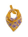 petit-foulard-polka-moutarde-fleuri-coton-55x55-adulte-enfant-accessoire-cheveux-cou-milinane