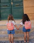 petit-sac-a-dos-pour-maternelle-rayure-orange-et-rose-milinane