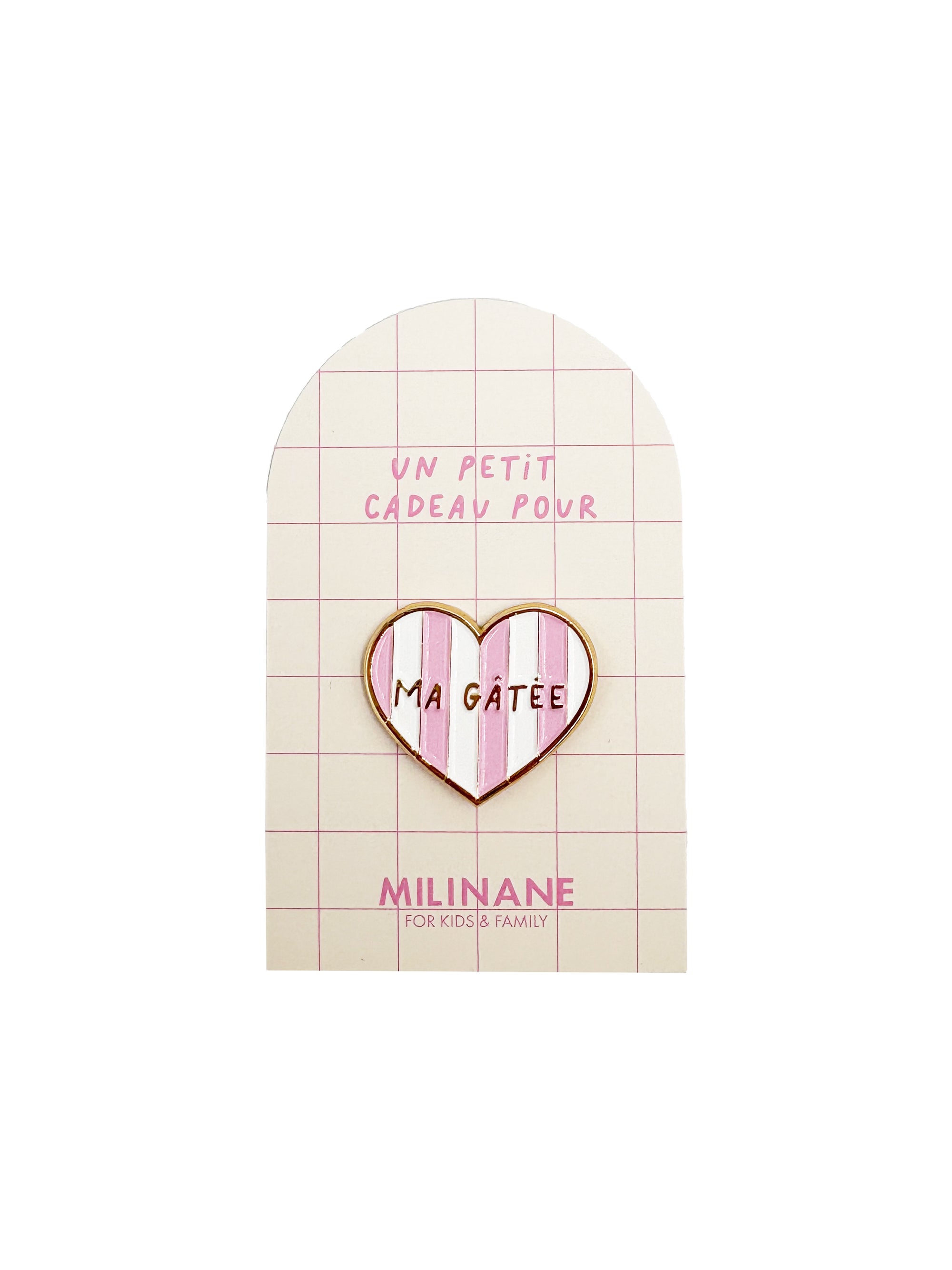 pins-a-accrocher-capucine-coeur-rose-rayure-dore-blanc-ma-gatee-cadeau-accessoire-milinane