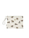 pochette  en tissu coton Tigre milinane