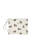 pochette  en tissu coton Tigre milinane