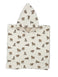 poncho de bain tigre pour enfant en coton milinane