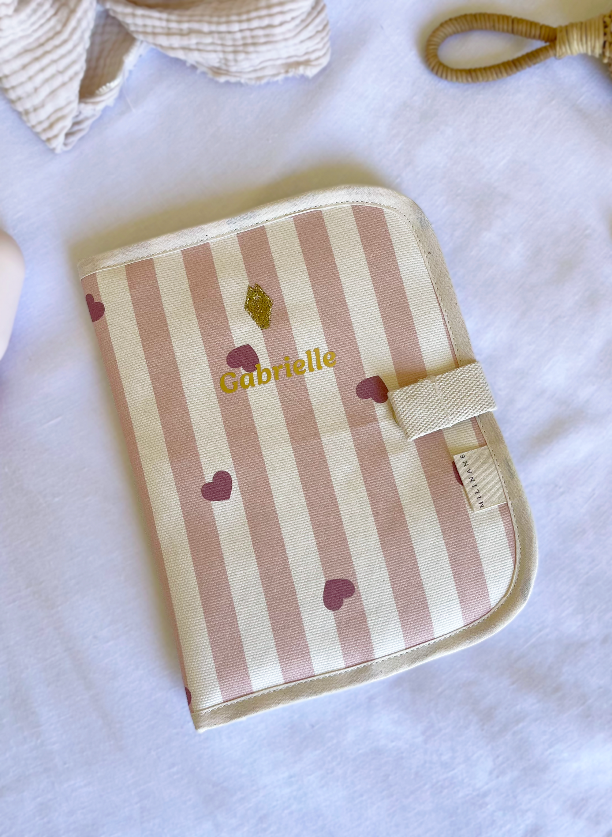 protege-carnet-de-sante-candy-cane-personnalisable-milinane
