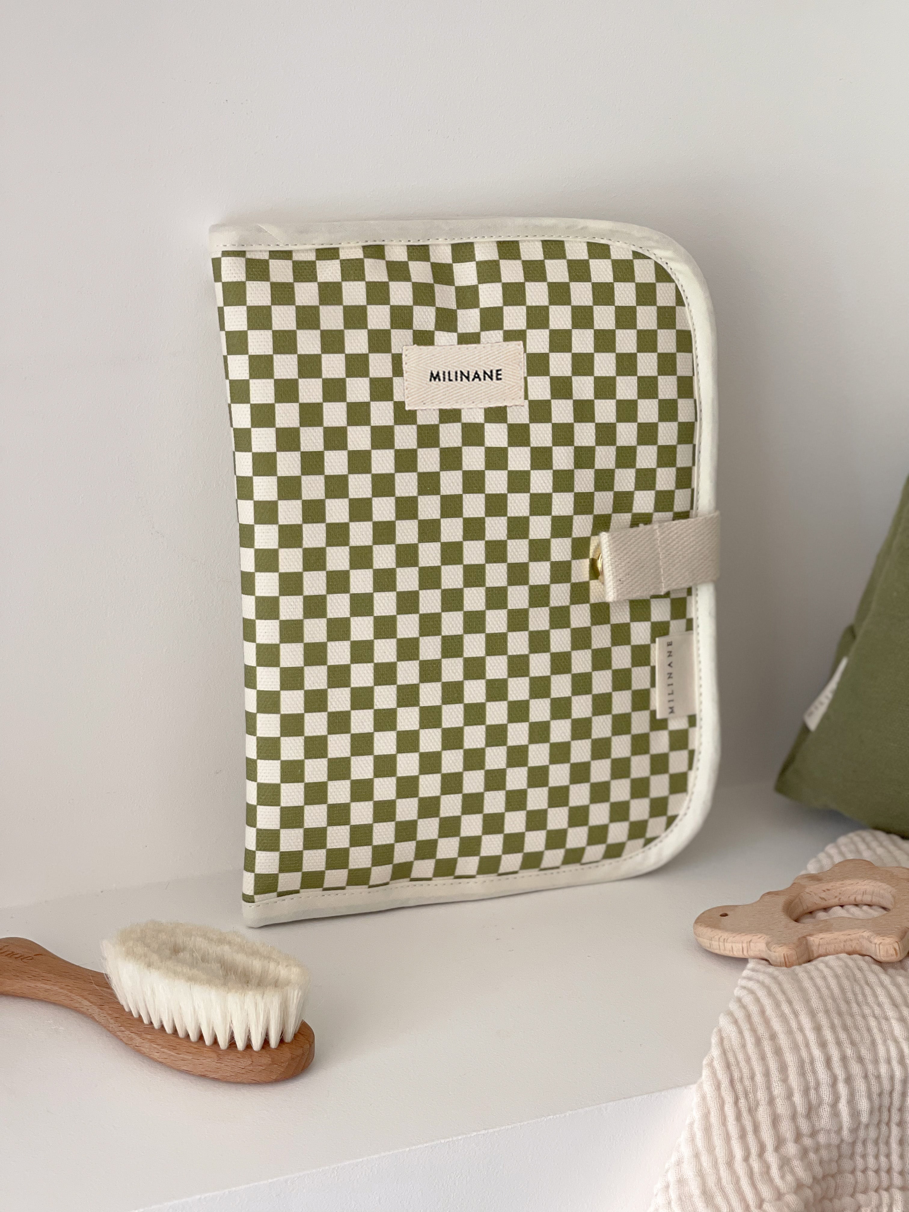 Protège Carnet de Santé Damier - MILINANE