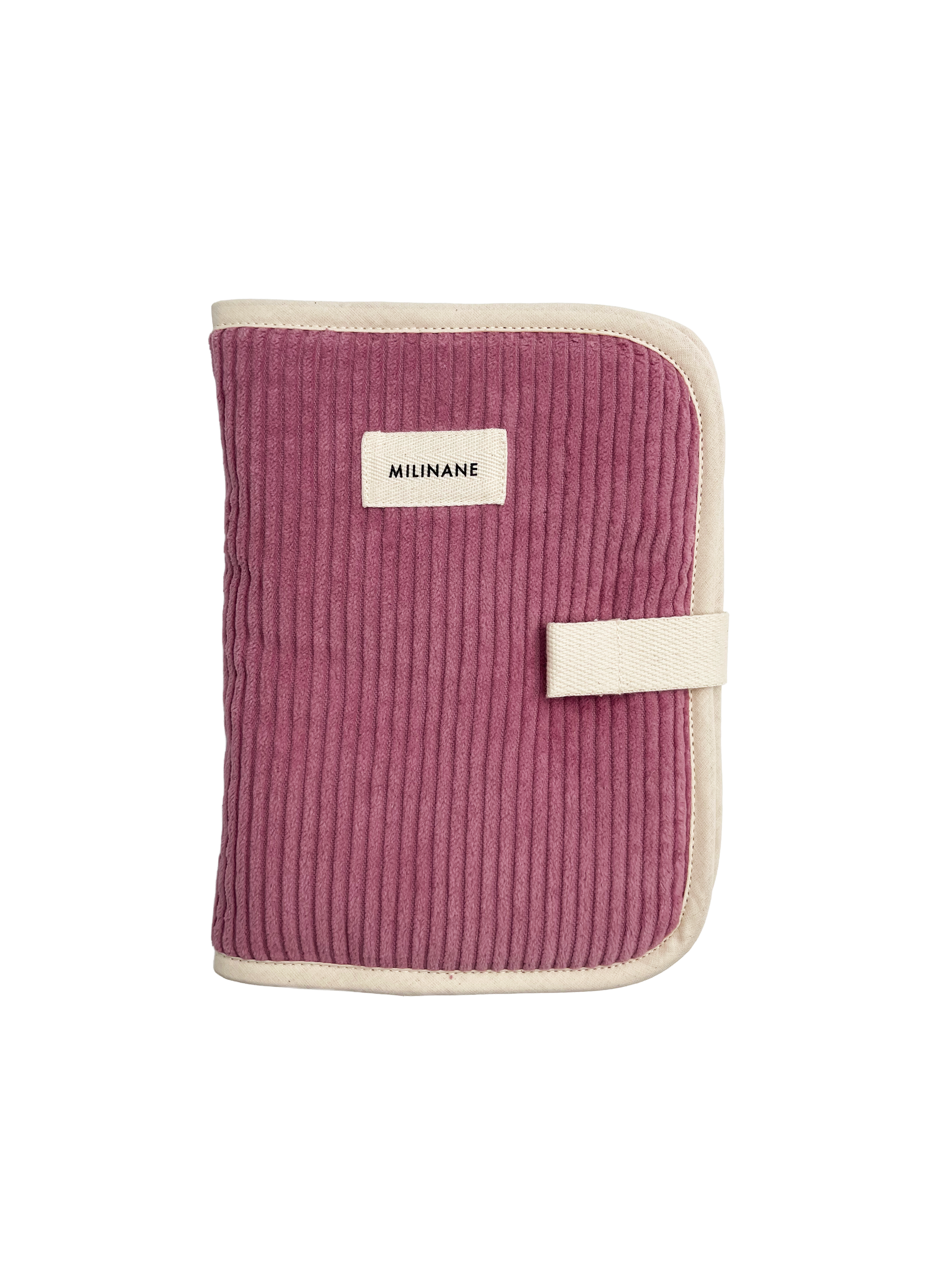 protege-carnet-de-sante-edgar-rose-velours-cotele-bebe-naissance-cadeau-milinane