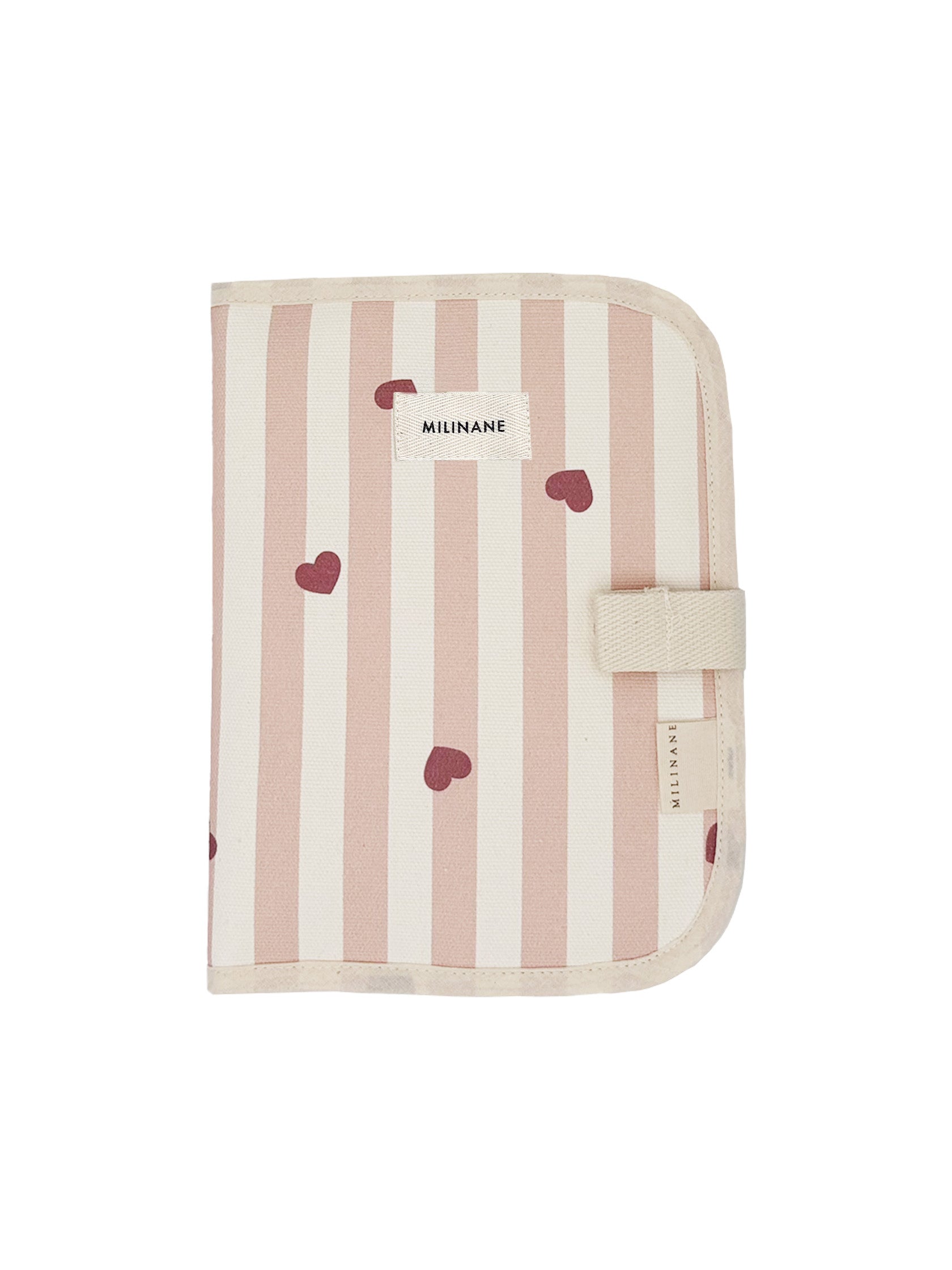 protege-carnet-de-sante-personnalisable-pour-bebe-rayure-coeur-rose-cadeau-naissance-milinane