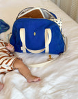 sac à langer bébé bleu