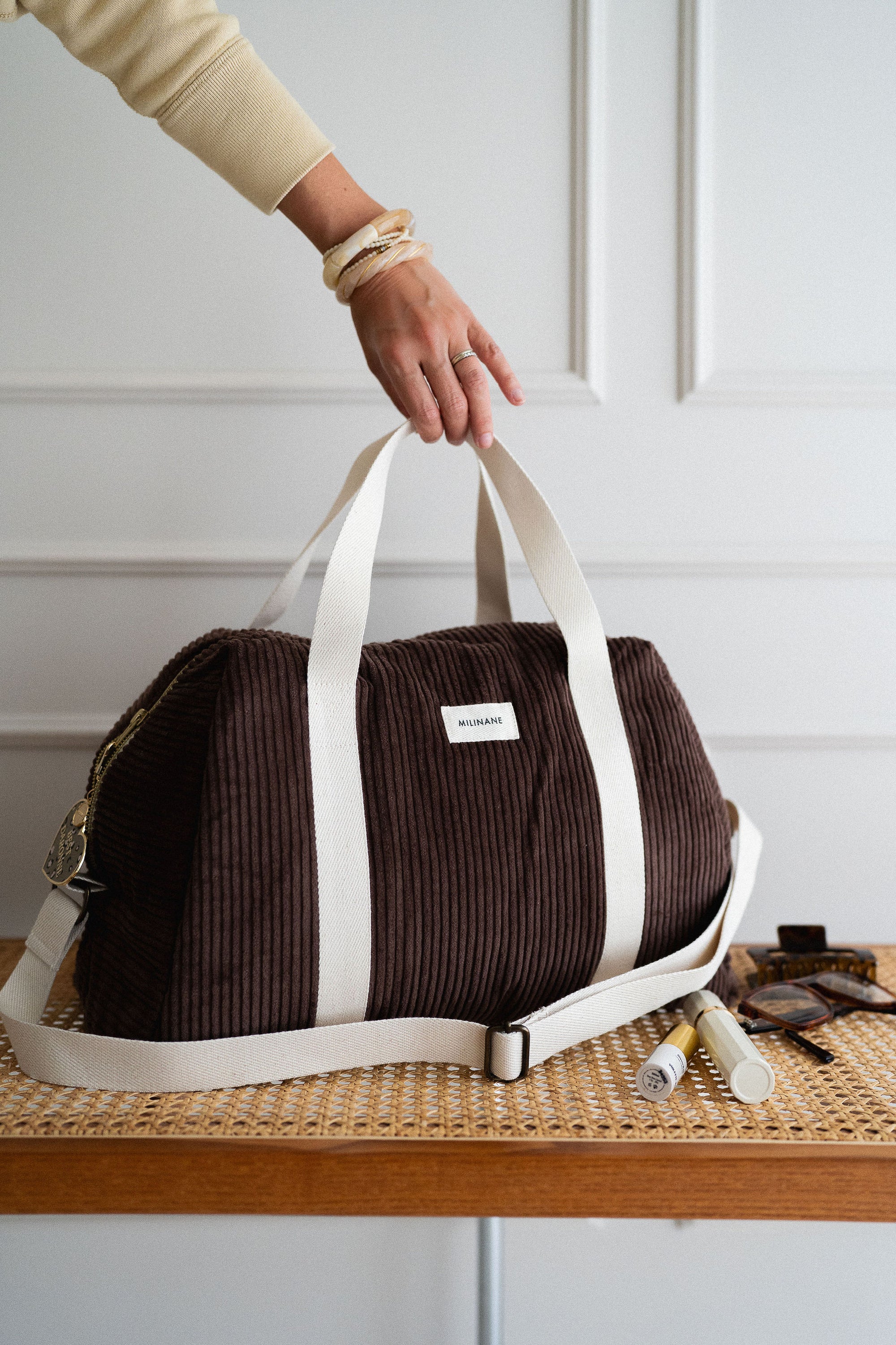 sac-a-langer-joseph-velours-cotele-marron-chocolat-maternite-bebe-maman-enfant-mere-milinane