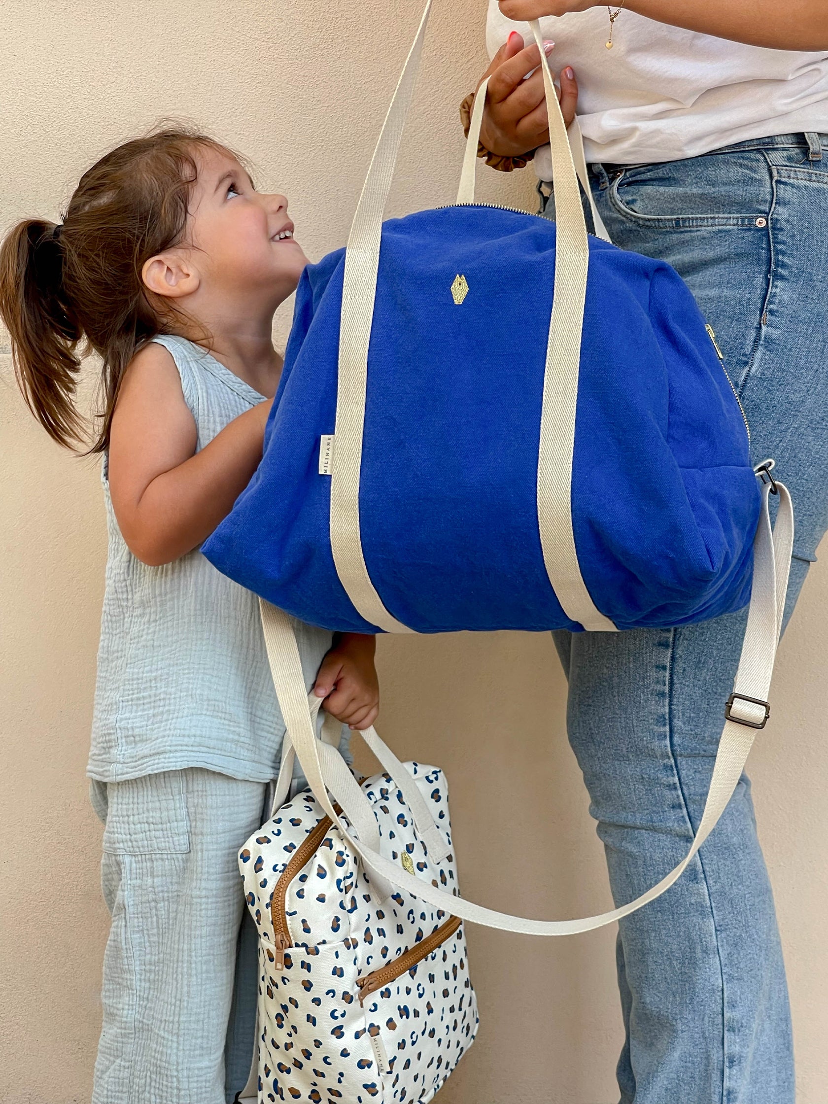 sac à langer maman bleu milinane