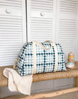sac-a-langer-pied-de-poule-vert-bleu-milinane