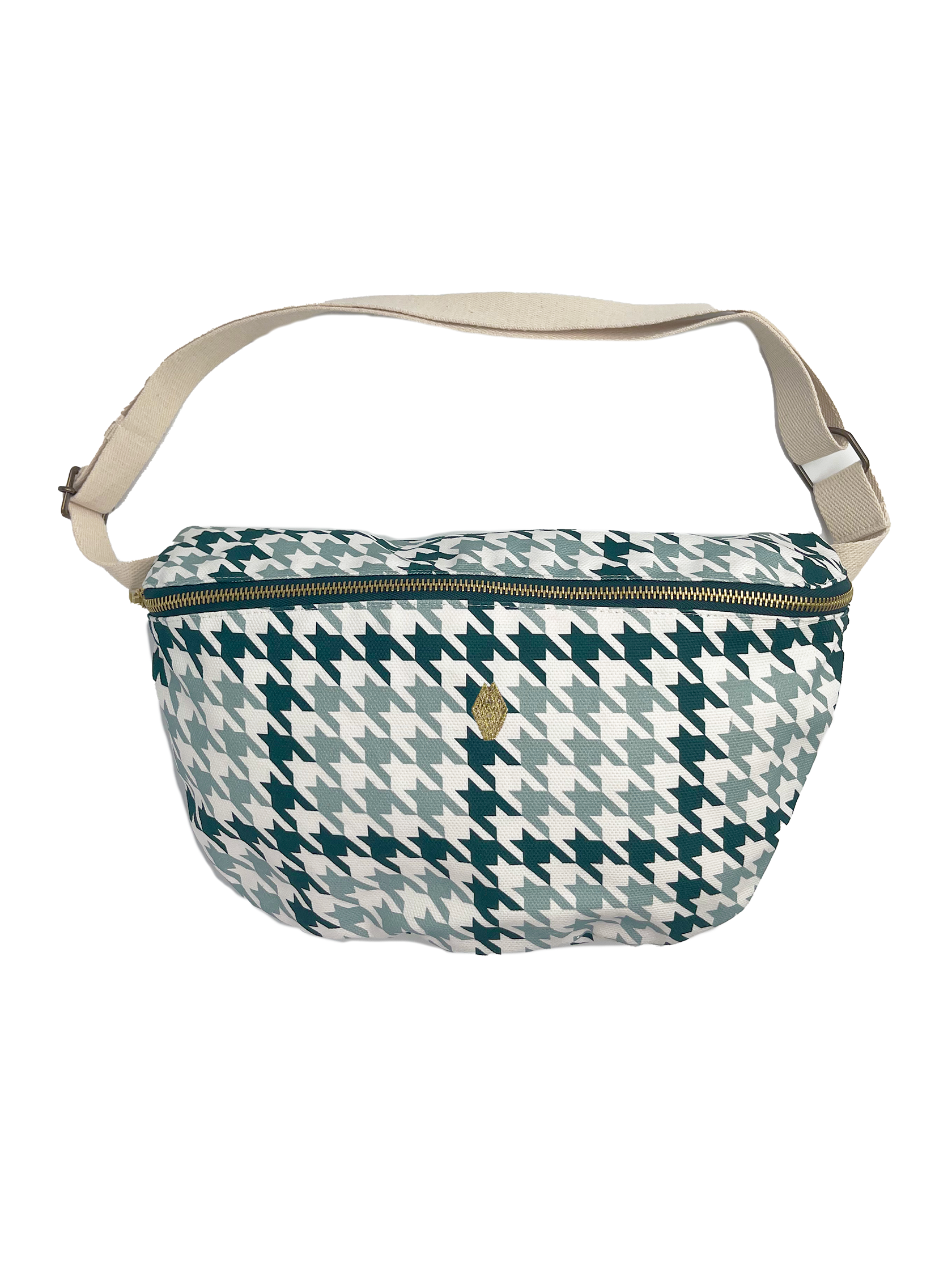 sac-banane-a-langer-cocotte-celadon-pied-de-poule-milinane