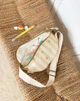 sac-banane-enfant-ti'bob-popcorn-rayures-etoiles-beige-ouvert-milinane