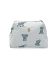 trousse de toilette  en coton pour bébé imprimé éléphant milinane