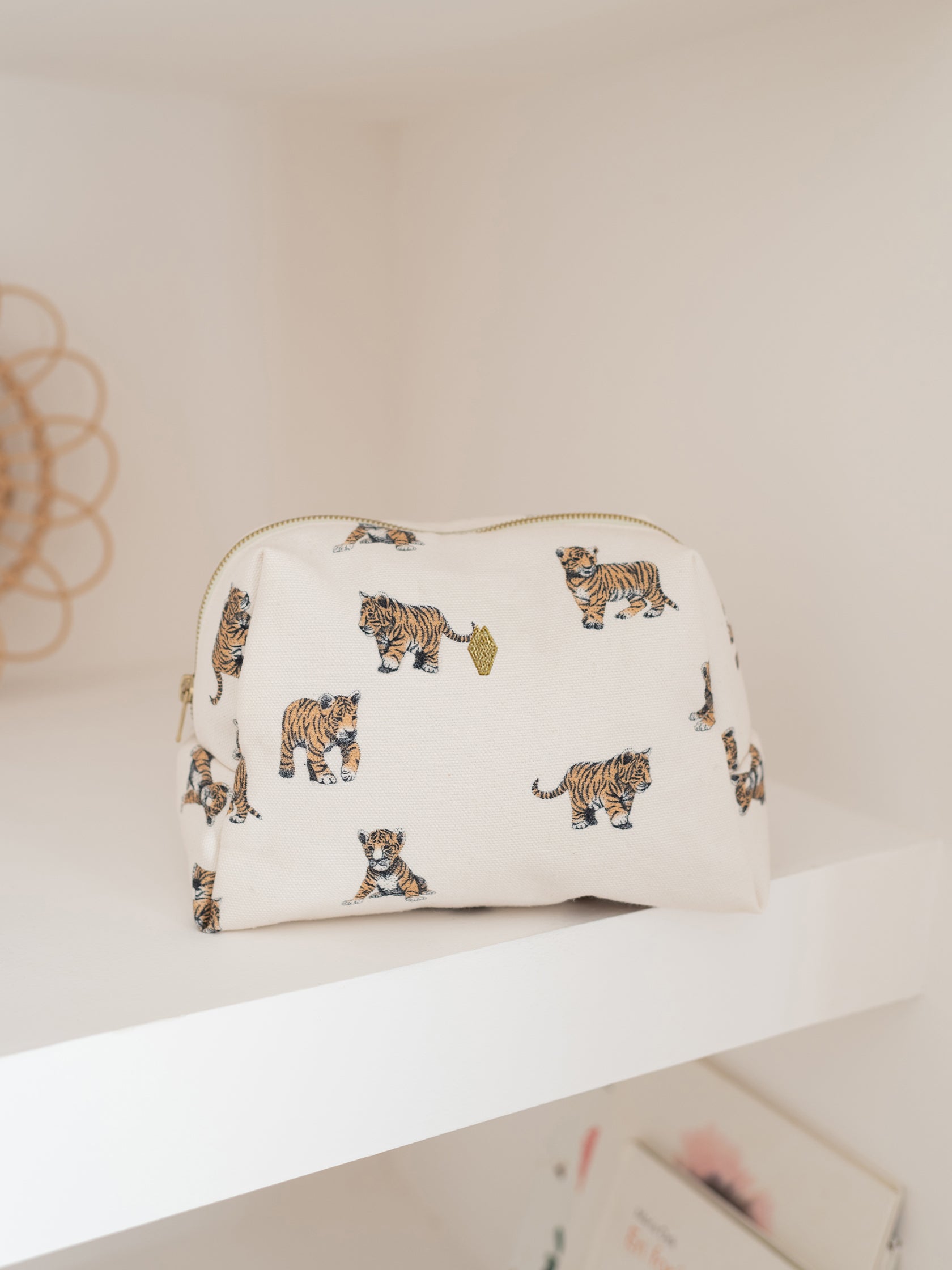 trousse de toilette tigre bébé milinane